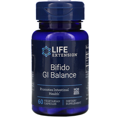 Life Extension Bifido GI Balance, 60 Vegetarian Capsules