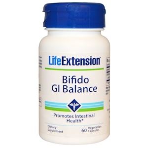 Life Extension, Bifido GI Balance, 60 растительных капсул