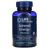 Life Extension, Adrenal Energy Formula บรรจุแคปซูลมังสวิรัติ 60 แคปซูล