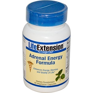 Life Extension, Состав для повышения энергии, 60 капсул на растительной основе