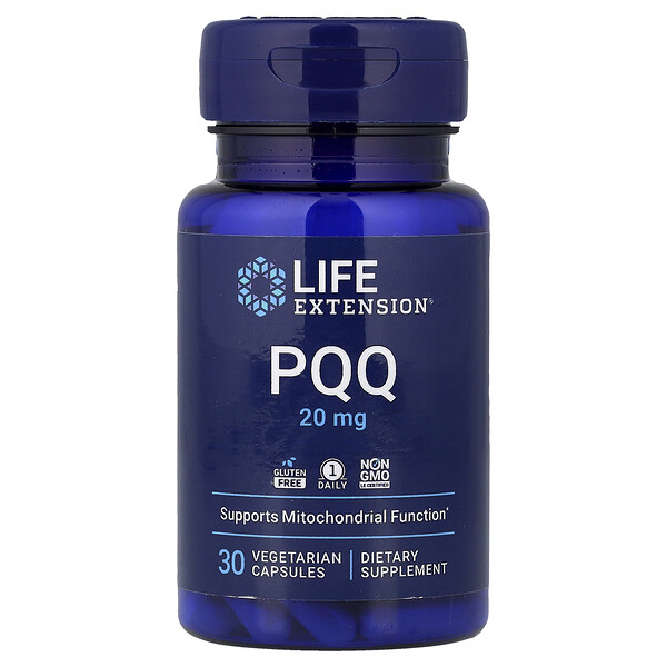 Life Extension PQQ , 20 mg, 30 Vegetarian Capsules