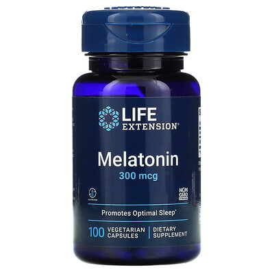 

Life Extension Melatonin 300 mcg 100 Vegetarian Capsules