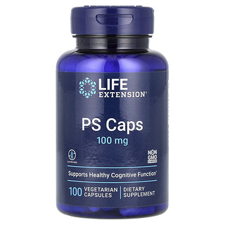Life Extension, PS Caps，100 毫克，100 粒素食膠囊