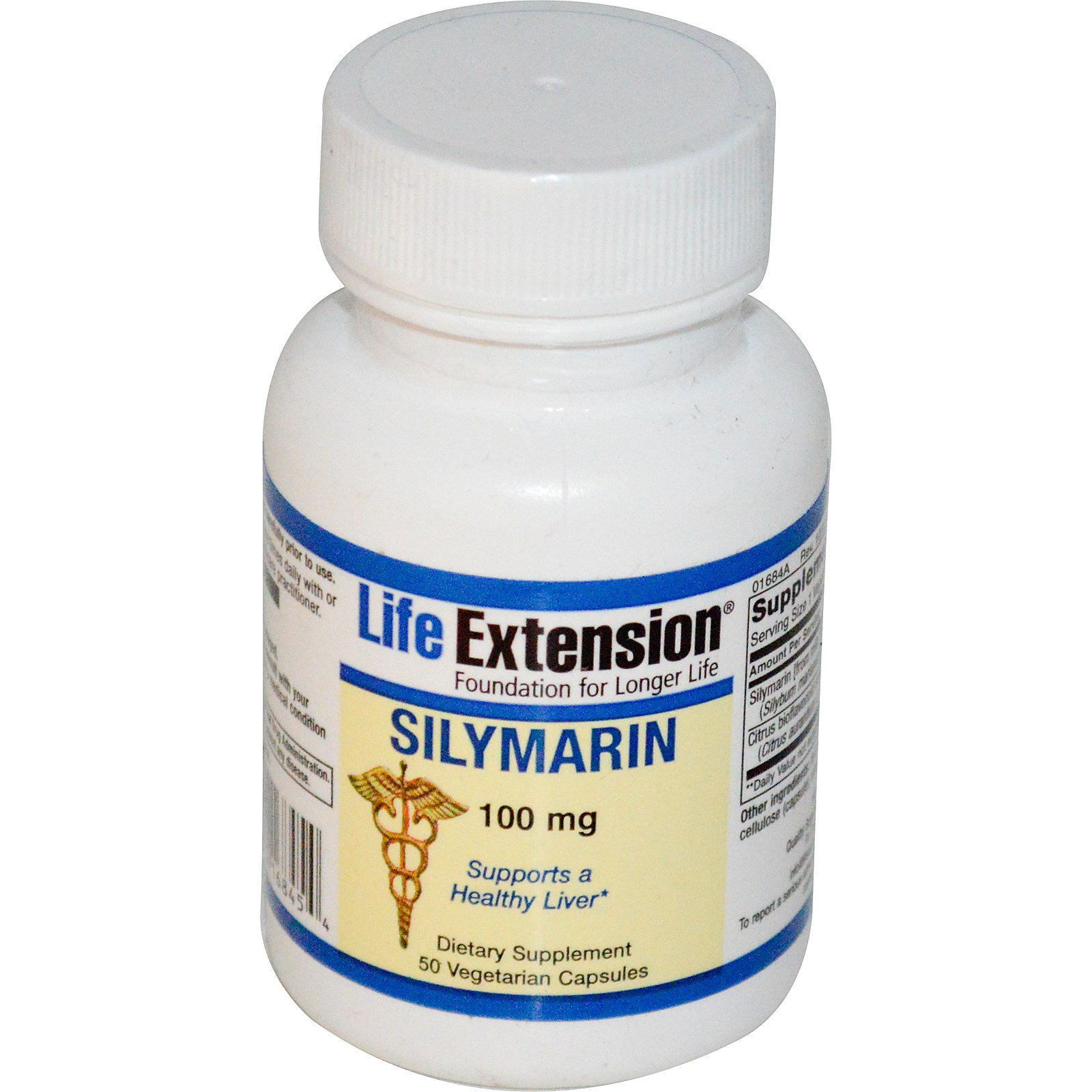 Life Extension シリマリン 100 Mg 50 ベジタリアンカプセル Iherb