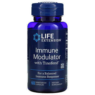 Life Extension, Immunomodulateur avec Tinofend, 60 capsules végétariennes