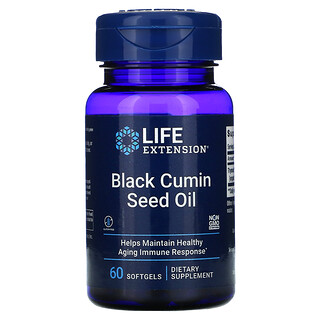 Life Extension, 黑种草籽油，60 粒软凝胶