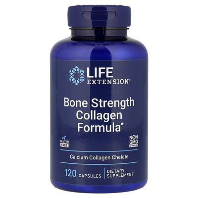 Product Image for Life Extension, Bone Strength Collagen Formula, 120 Capsules