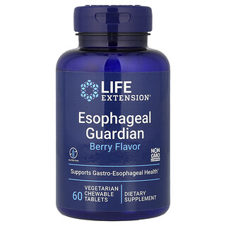 Life Extension, 食道衛士，漿果味，60 片素食咀嚼片