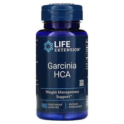 

Life Extension гарциния HCA, 90 вегетарианских капсул