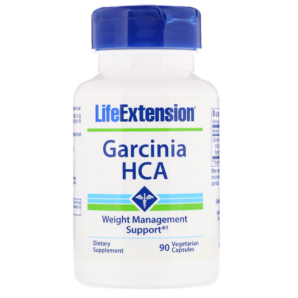 Life Extension, Garcinia HCA, 90 vegetarische Kapseln