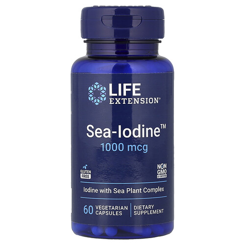 Life Extension, Sea-Iodine™, 1,000 mcg, 60 Vegetarian Capsules