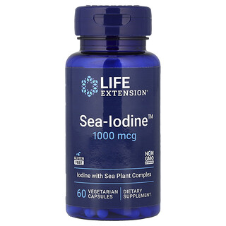 Life Extension, Sea-Iodine, 1000 µg, 60 capsules végétariennes