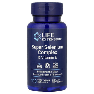 Life Extension, Super Selenium Complex & Vitamin E, Super-Selen-Komplex und Vitamin E, 100 mcg, 100 pflanzliche Kapseln