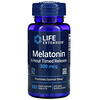 Life Extension, Melatonin, 6 Hour Timed Release, 300 mcg, 100 Tabletas Vegetales