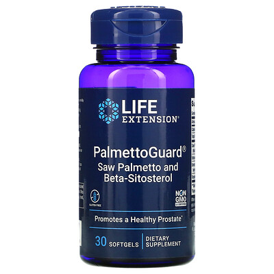 

Life Extension PalmettoGuard Saw Palmetto and Beta-Sitosterol 30 Softgels