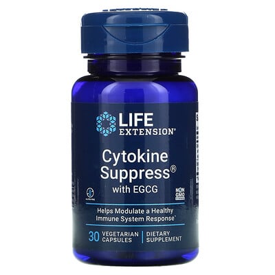 

Life Extension Cytokine Suppress with EGCG 30 Vegetarian Capsules