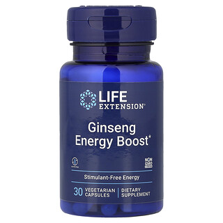 Life Extension, Ginseng Energy Boost, 30 Vegetarian Capsules (200 mg per Capsule)
