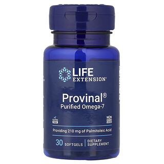 Life Extension, Provinal очищенная омега-7, 30 капсул (420 мг в 1 капсуле)