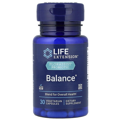 Life Extension, FLORASSIST® Probiotikum, Balance, 30 vegetarische Kapseln
