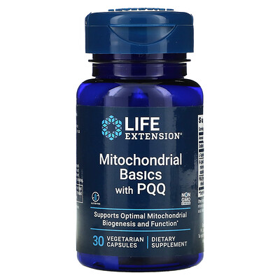 

Life Extension Mitochondrial Basics с PQQ, 30 капсул