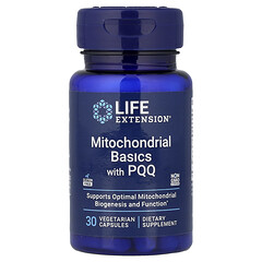 Mitochondrial Basics, PQQ, 30 вегетаріанських капсул
