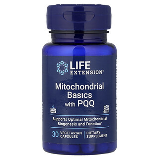Life Extension, Mitochondrial Basics with PQQ, 30 Vegetarian Capsules