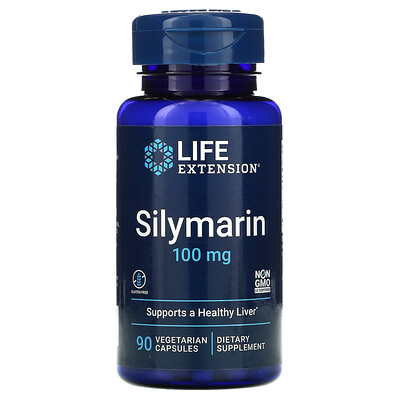 

Life Extension Silymarin 100 mg 90 Vegetarian Capsules