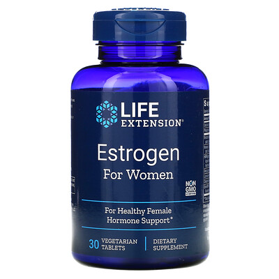 Life Extension эстроген для женщин, 30 вегетарианских таблеток