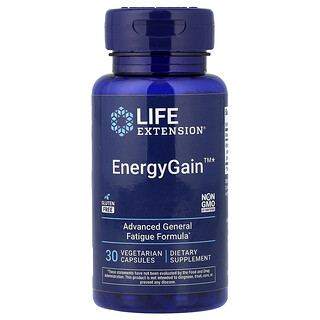 Life Extension, EnergyGain™, 30 cápsulas vegetales (200 mg por cápsula)