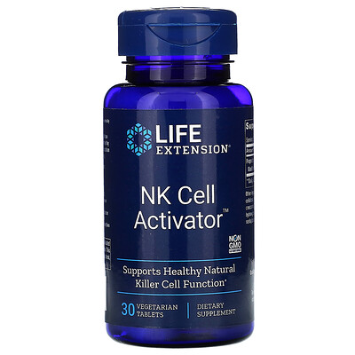 Life Extension NK Cell Activator, 30 растительных таблеток