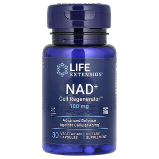 Life Extension, NAD+ Cell Regenerator, 100 mg, 30 Vejetaryen Kapsül