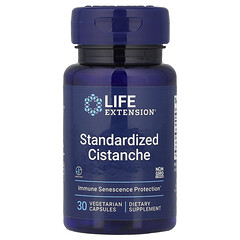 Стандартизований Cistanche, 30 вегетаріанських капсул (500 мг у капсулі)