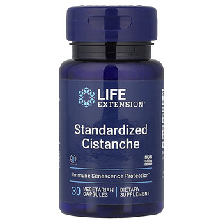 Life Extension, Standardizált Cistanche, 30 vegetáriánus kapszula (500 mg kapszulánként)