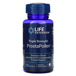 Лайф Экстэншн, Triple Strength Prostate Pollen, 30 Softgels отзывы