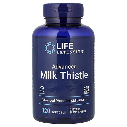 Life Extension Chardon-Marie avancé, 120 capsules