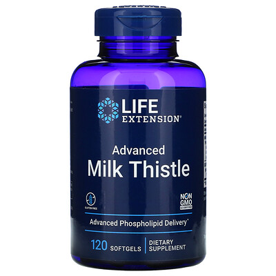 Life Extension Advanced Milk Thistle, 120 Softgels