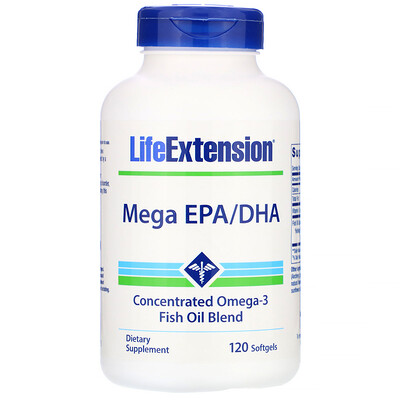 Mega EPA/DHA, 120 Softgels