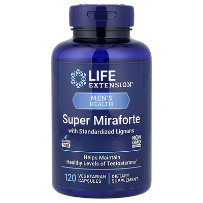 Life Extension, Super Miraforte con lignanos estandarizados, 120 cápsulas vegetales