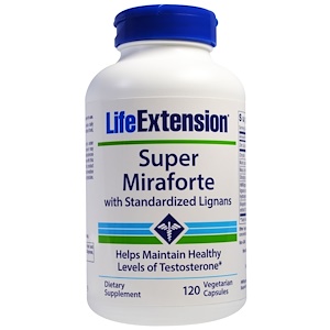 Life Extension, Super Miraforte with Standardized Lignans, 120 Veggie Caps
