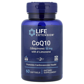 Life Extension, CoQ10 con D-limoneno, 60 cápsulas blandas