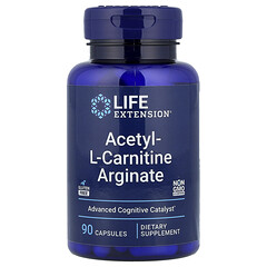 Acetyl-L-Carnitine Arginate, 90 Vegetarian Capsules