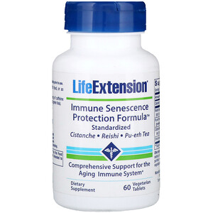 Отзывы о Лайф Экстэншн, Immune Senescence Protection Formula, 60 Vegetarian Tablets