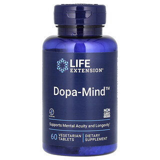 لايف إكستانشن‏, Dopa-Mind، عبوة من 60 قرص نباتي