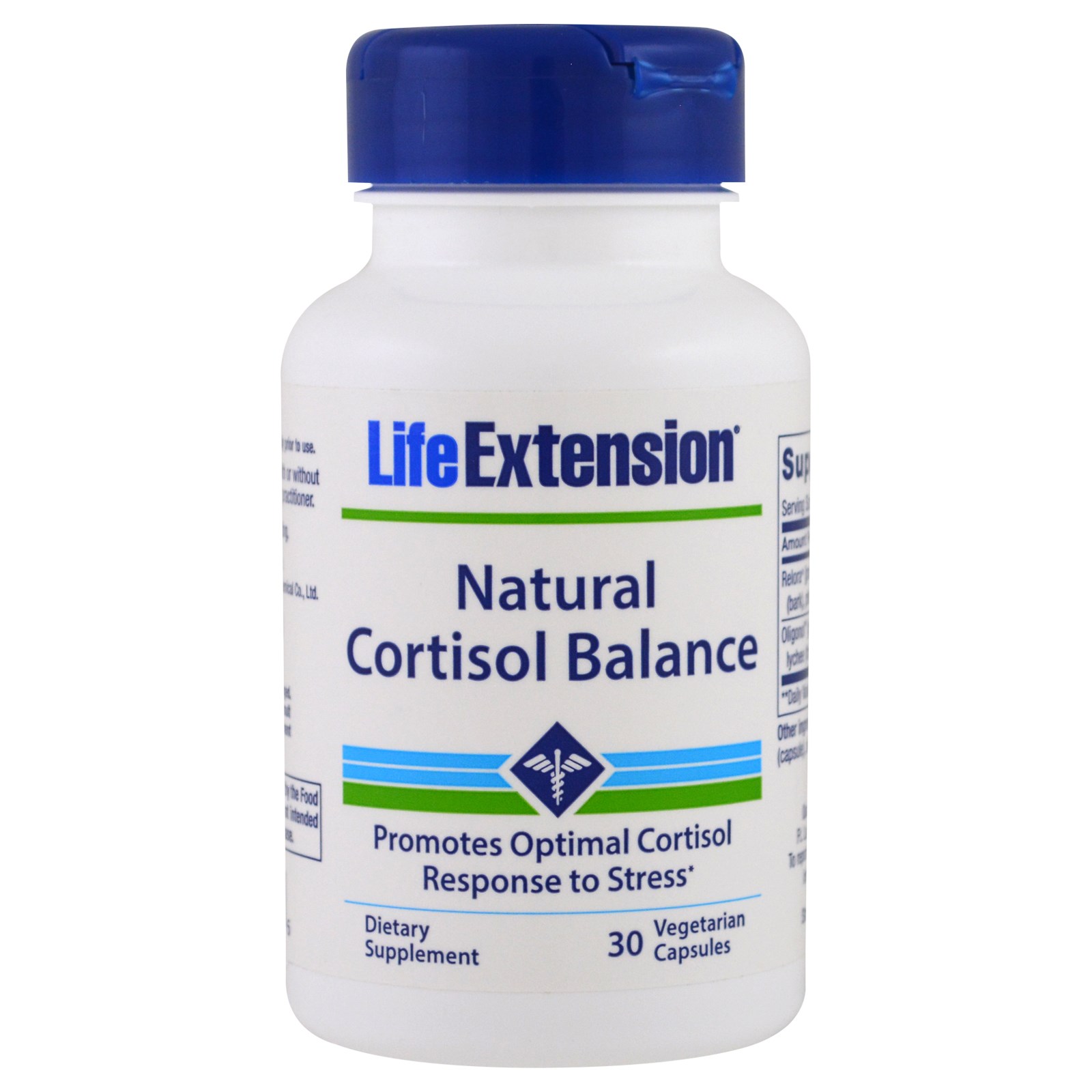 Life Extension, Поддержание естественного баланса кортизола, 30 капсул в растительной оболочке