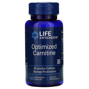 Отзывы о Лайф Экстэншн, Optimized Carnitine, 60 Vegetarian Capsules