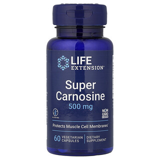 Life Extension, Super Carnosine, 60 Vegetarian Capsules