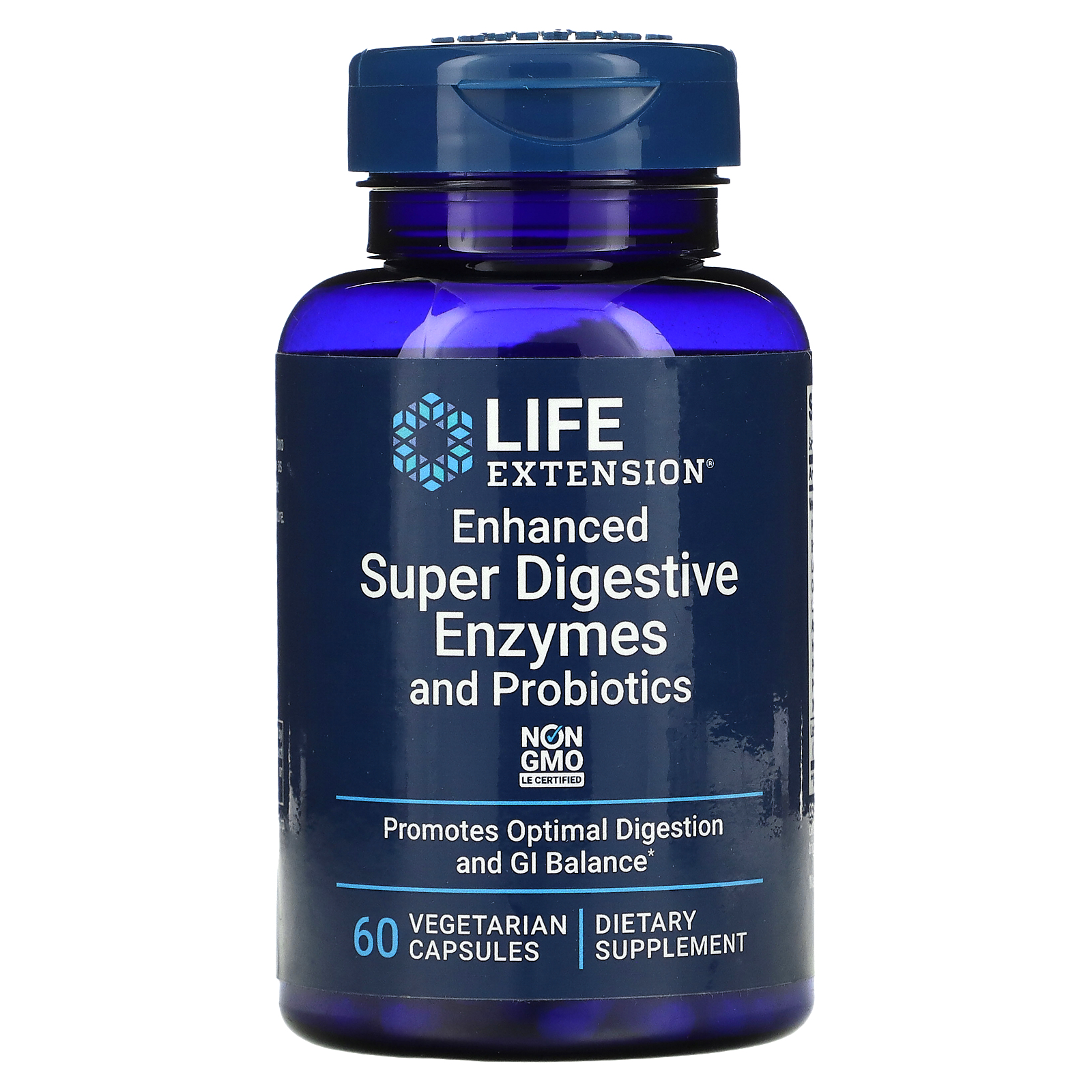 Life Extension, Enhanced Super Digestive Enzymes and Probiotics, 60