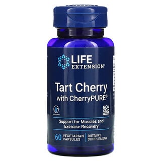 Life Extension, CherryPURE（チェリーピュア）配合タルトチェリー、ベジカプセル60粒