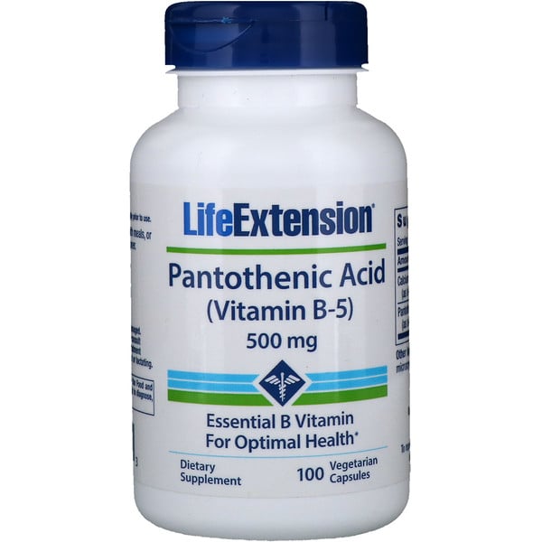 Life Extension, Pantothensäure, (Vitamin B-5)