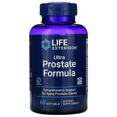 Life Extension Ultra Prostate Formula, 60 мягких таблеток